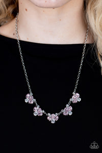 Paparazzi Envious Elegance - Pink Necklace