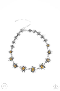 Paparazzi Get Up and GROW - Yellow Necklace
