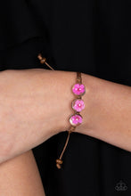 Load image into Gallery viewer, Paparazzi Prairie Persuasion - Pink Bracelet
