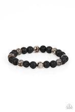 Load image into Gallery viewer, Paparazzi Molten Mogul - Black Bracelet
