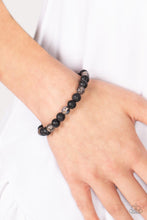 Load image into Gallery viewer, Paparazzi Molten Mogul - Black Bracelet
