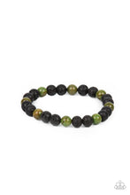 Load image into Gallery viewer, Paparazzi Molten Mogul - Green Bracelet
