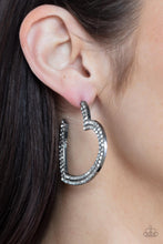 Load image into Gallery viewer, Paparazzi AMORE to Love - Black Earring
