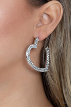 Load image into Gallery viewer, Paparazzi AMORE to Love - White Earring
