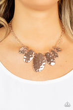 Load image into Gallery viewer, Paparazzi Cave Crawl - Rose Gold Necklace
