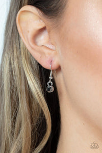 Paparazzi Dicey Demure - Silver Necklace