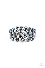 Load image into Gallery viewer, Paparazzi Eiffel Tower Tryst - Blue Bracelet
