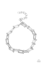 Load image into Gallery viewer, Paparazzi Grunge City - Silver Men's Bracelet

