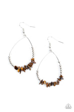 Load image into Gallery viewer, Paparazzi Come Out of Your SHALE - Brown Earrings
