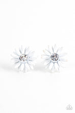 Load image into Gallery viewer, Paparazzi Sunshiny DAIS-y - White Earring
