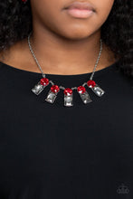 Load image into Gallery viewer, Paparazzi Celestial Royal - Red Necklace
