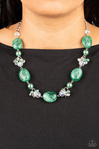 Paparazzi The Top TENACIOUS - Green Necklace