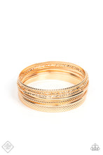Load image into Gallery viewer, Paparazzi Circlet Circus - Gold Bracelet
