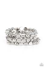 Load image into Gallery viewer, Paparazzi HAUTE Stone - Silver Bracelet
