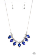 Load image into Gallery viewer, Paparazzi Crown Jewel Couture - Blue Necklace
