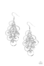 Load image into Gallery viewer, Paparazzi Head Rush - White Earrings
