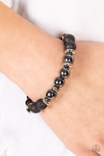 Load image into Gallery viewer, Paparazzi Mega Metamorphic - Black Bracelet
