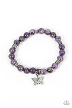 Load image into Gallery viewer, Paparazzi Butterfly Nirvana - Purple Bracelet
