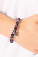 Load image into Gallery viewer, Paparazzi Butterfly Nirvana - Purple Bracelet
