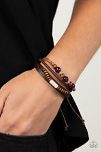 Load image into Gallery viewer, Paparazzi Public In-QUARRY - Purple Bracelet
