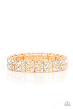 Load image into Gallery viewer, Paparazzi Mic Dropping Drama - Gold Bracelet
