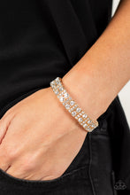 Load image into Gallery viewer, Paparazzi Mic Dropping Drama - Gold Bracelet
