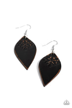 Load image into Gallery viewer, Paparazzi Naturally Nostalgic - Black Earrings
