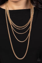 Load image into Gallery viewer, Paparazzi Top of the Food Chain - Gold Necklace
