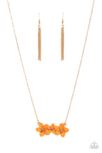 Load image into Gallery viewer, Paparazzi Petunia Picnic - Orange Necklace

