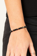Load image into Gallery viewer, Paparazzi Interstellar Solitude - Black Bracelet
