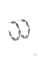 Load image into Gallery viewer, Paparazzi Eco Express - Silver Earrings
