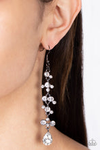 Load image into Gallery viewer, Paparazzi Wedding Day Dazzle - Black Earrings
