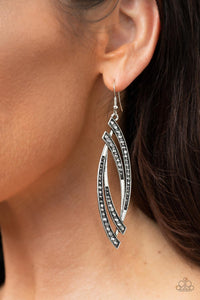Paparazzi Twinkle for Two - Silver Earrings