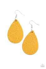 Load image into Gallery viewer, Paparazzi Stylishly Subtropical - Yellow Earring
