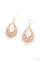 Load image into Gallery viewer, Paparazzi Bountiful Beaches - Rose Gold Earring
