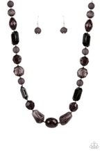 Load image into Gallery viewer, Paparazzi Here Today, GONDOLA Tomorrow - Black Necklace
