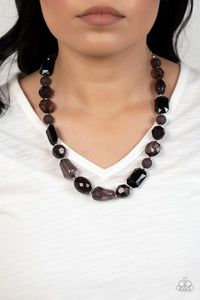 Paparazzi Here Today, GONDOLA Tomorrow - Black Necklace