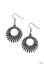 Load image into Gallery viewer, Paparazzi Rebel Resplendence - Black Earring
