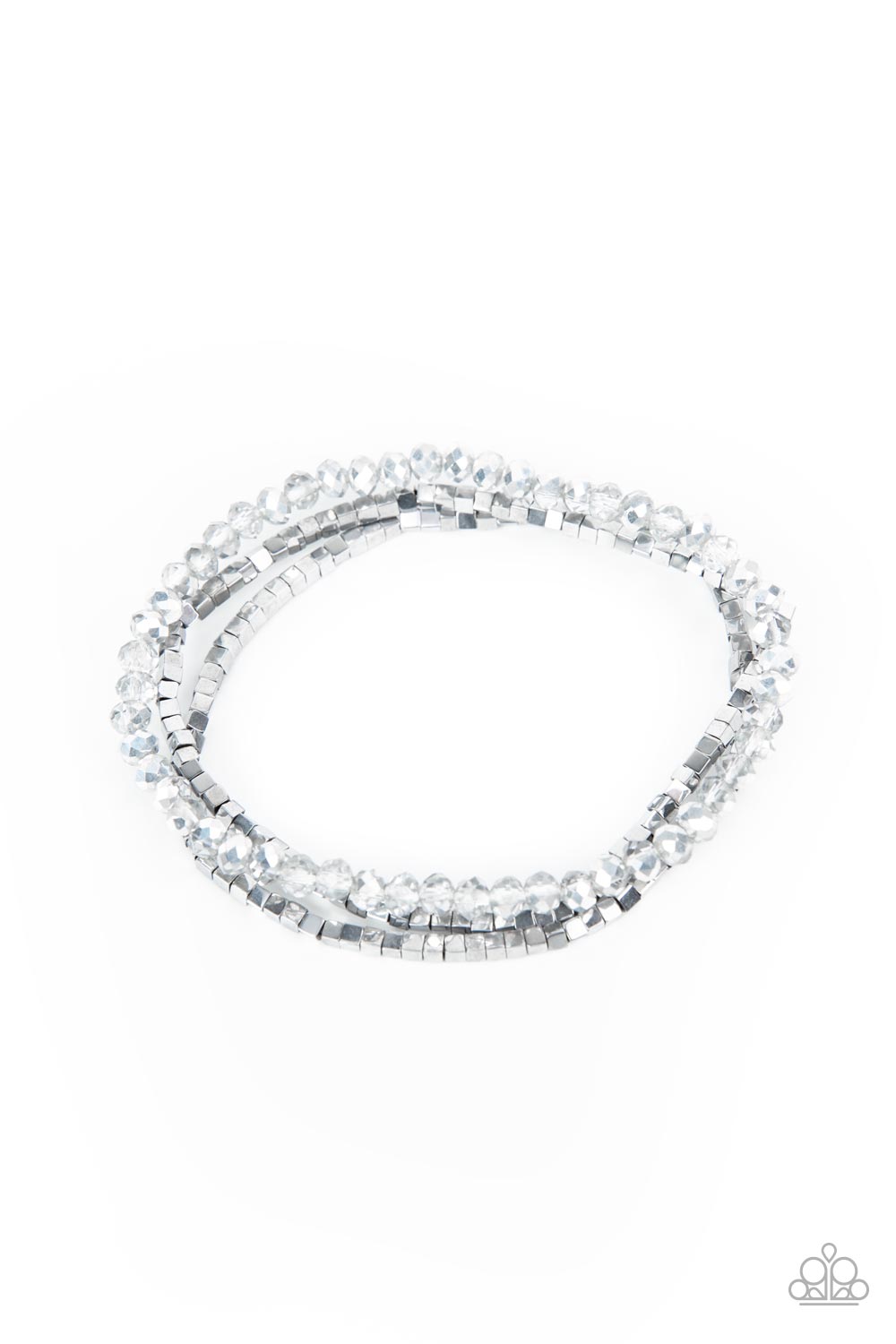 Paparazzi Just a Spritz - Silver Bracelet