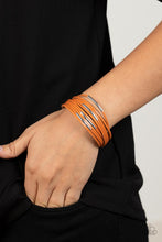 Load image into Gallery viewer, Paparazzi Suburban Outing - Orange Bracelet
