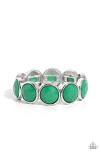 Load image into Gallery viewer, Paparazzi Long Live the Loud - Green Bracelet
