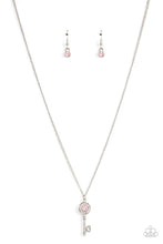 Load image into Gallery viewer, Paparazzi Prized Key Player - Pink Necklace
