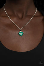 Load image into Gallery viewer, Paparazzi Gracefully Gemstone - Green Necklace

