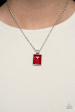 Load image into Gallery viewer, Paparazzi Understated Dazzle - Red Necklace
