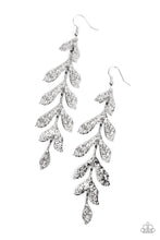 Load image into Gallery viewer, Paparazzi Lead From the FROND - Silver Earrings
