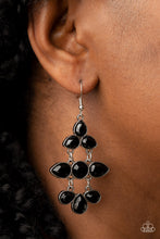 Load image into Gallery viewer, Paparazzi Bay Breezin - Black Earring
