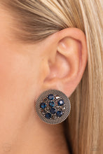 Load image into Gallery viewer, Paparazzi Stellar Status - Blue Earrings

