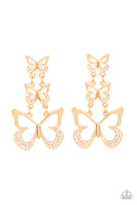 Paparazzi Flamboyant Flutter - Multi Earrings