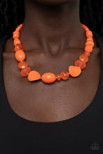 Load image into Gallery viewer, Paparazzi Tropical Tsunami - Orange Necklace
