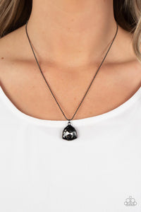 Paparazzi Galactic Duchess - Black Necklace